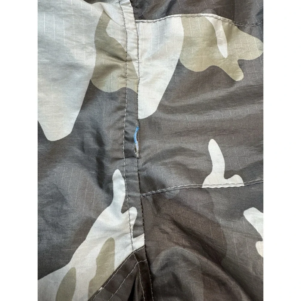 The Childrens Place Camouflage Pullover Windbreaker Jacket Boys Size L 10/12
